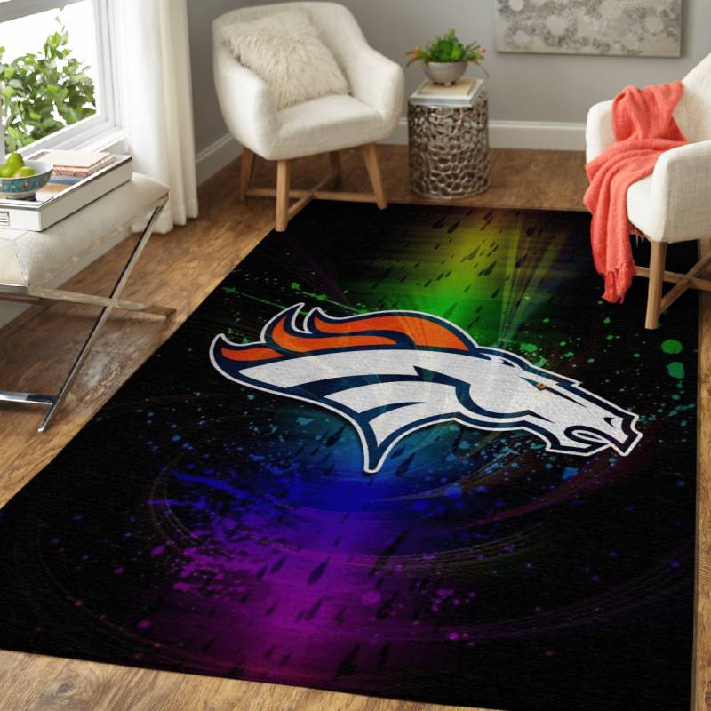 Rug Home Decor Denver Broncos  – Sports Logo