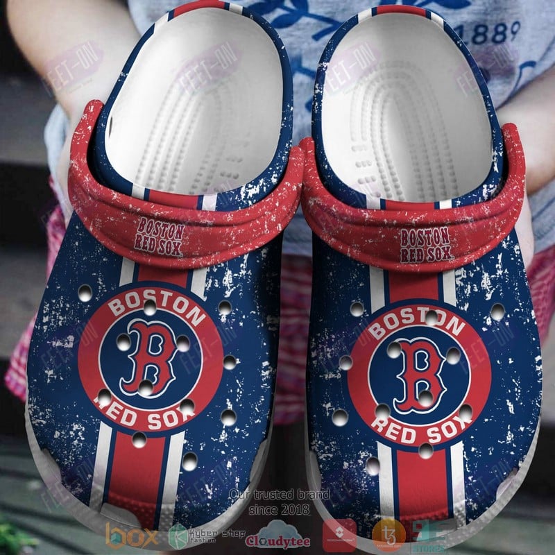 Boston Red Sox Crocs Crocband Shoes