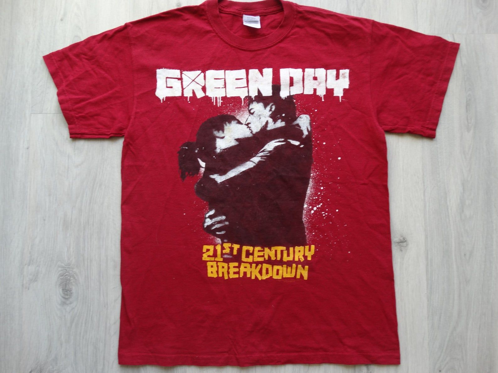 Vintage Green Day Band Tour Shirt M