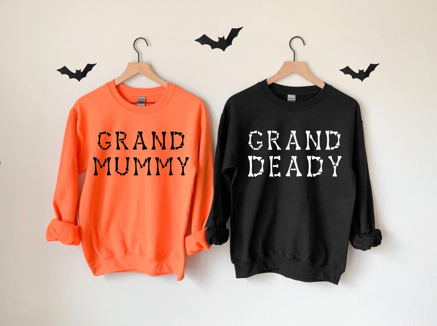 Halloween Couple Costume Sweatshirts, Matching Halloween Family shirt, Toddler Costume, Kid Halloween Shirt, grandma group halloween Santacruzshirt Fashion