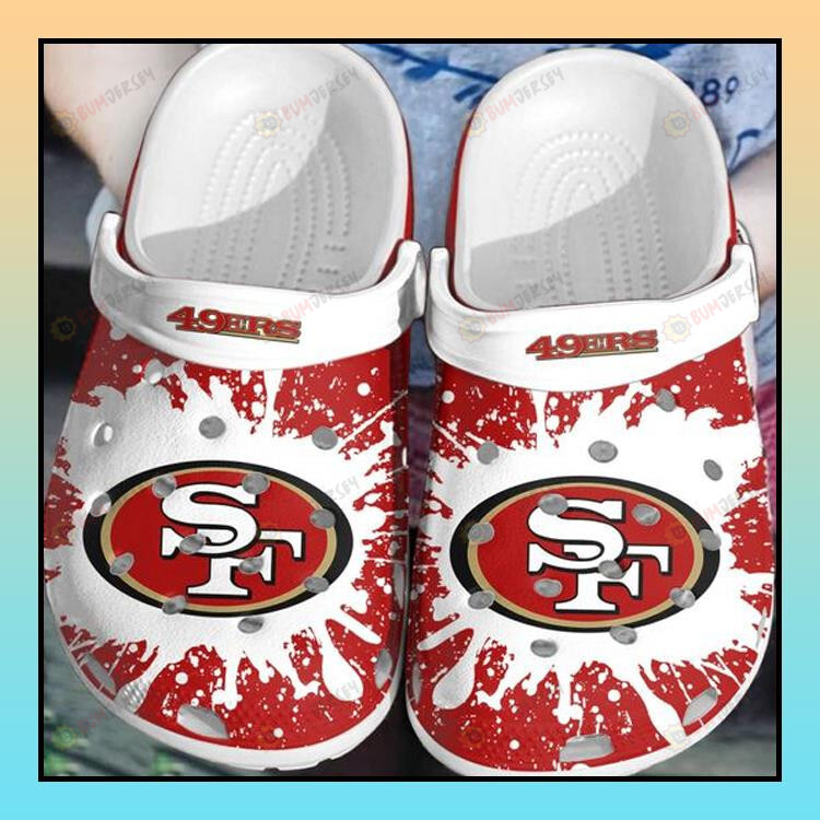 San Francisco 49Ers Crocs Crocband Clog Shoes – Aop Clog