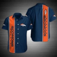 Denver Broncos Nfl Hawaiian Summer Shirt, Denver Broncos Summer Shirt, Denver Broncos Nfl Fan Hawaiian Shirt Short K96W6