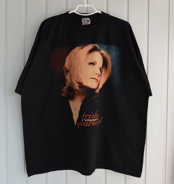 Vintage Trisha Yearwood 1997 European Tour Shirt