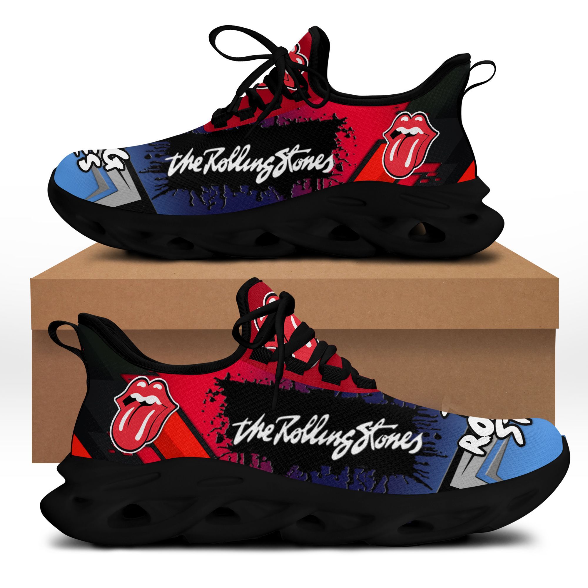 The Rolling Stones NTH-HL BS Running Shoes Ver 3 (Blue)