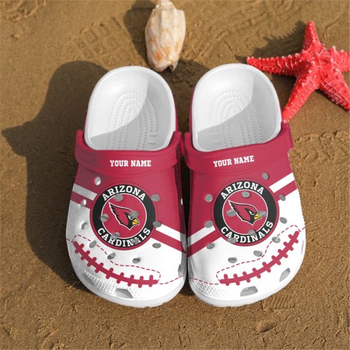 Personalized Arizona Cardinals Personalized Name Clog Shoes