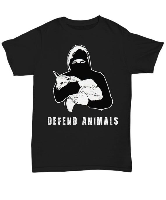 Defend Animals Shirt Animal Print Dog Lover Gift Cat Lover Save The Pet Animal Protection Botanical Prints Fox Animal Rights Animals Graphic