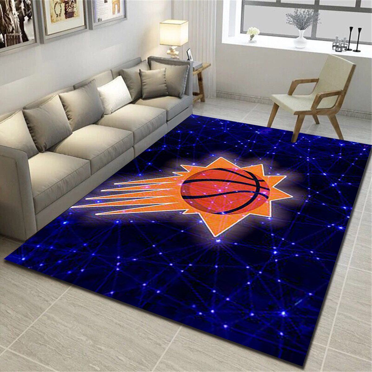 Phoenix Suns Area Rug, Basketball Te &hellip;