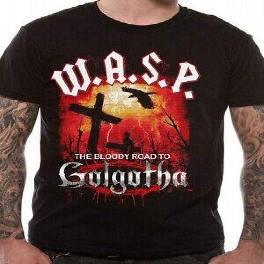 W.A.S.P. Bloody Road Shirt Wasp