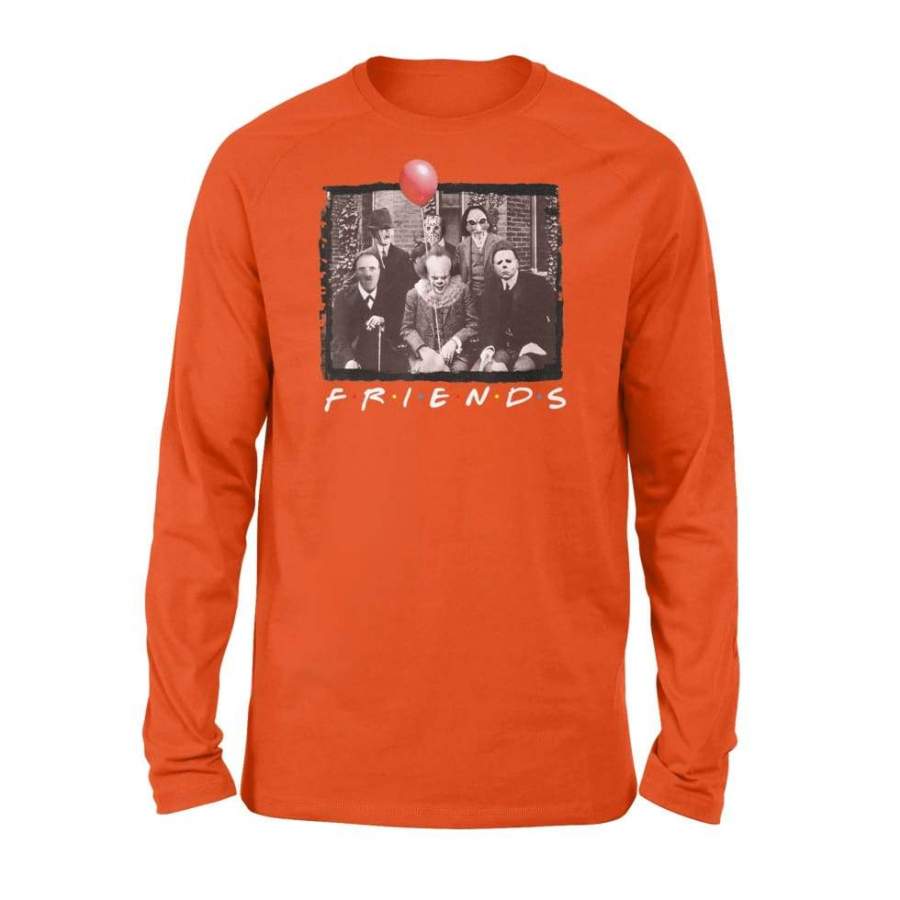 Friends Horror Movie Creepy Halloween Shirt Gift – Standard Long Sleeve