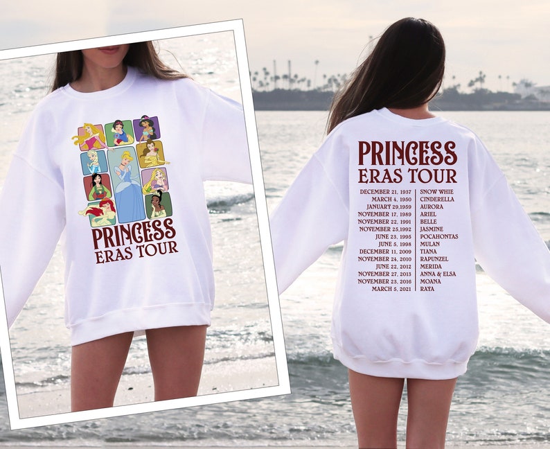 Princess Eras Tour Shirt, Princess Royal Tour Shirt, Vintage Disneyworld Shirt, Disney Princess Shirt, Eras Tour Shirt