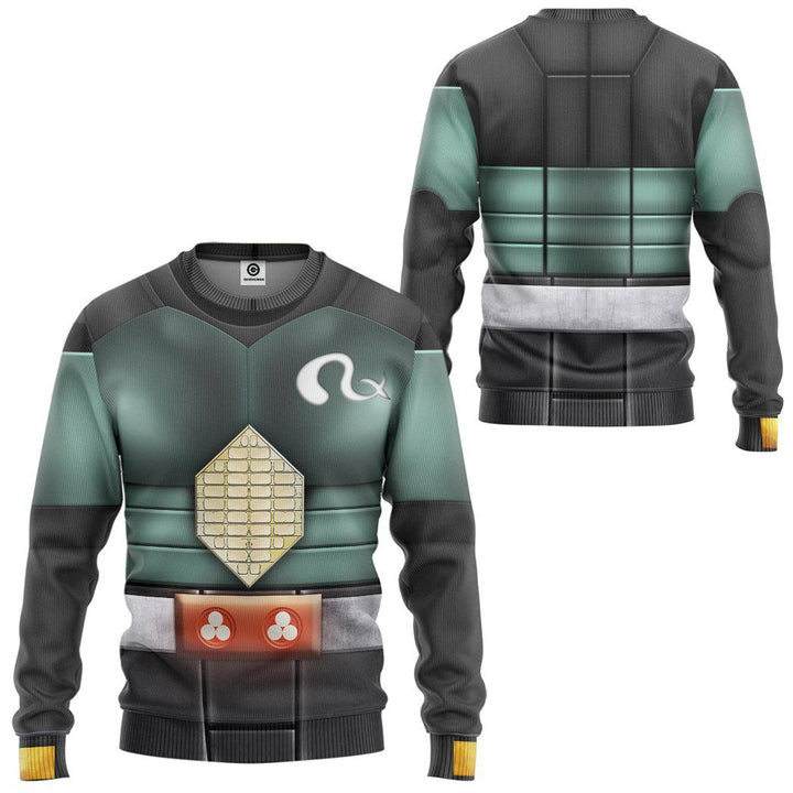 Kamen Rider Black Rx Ugly Christmas Sweater – All Over Print 3D Sweater