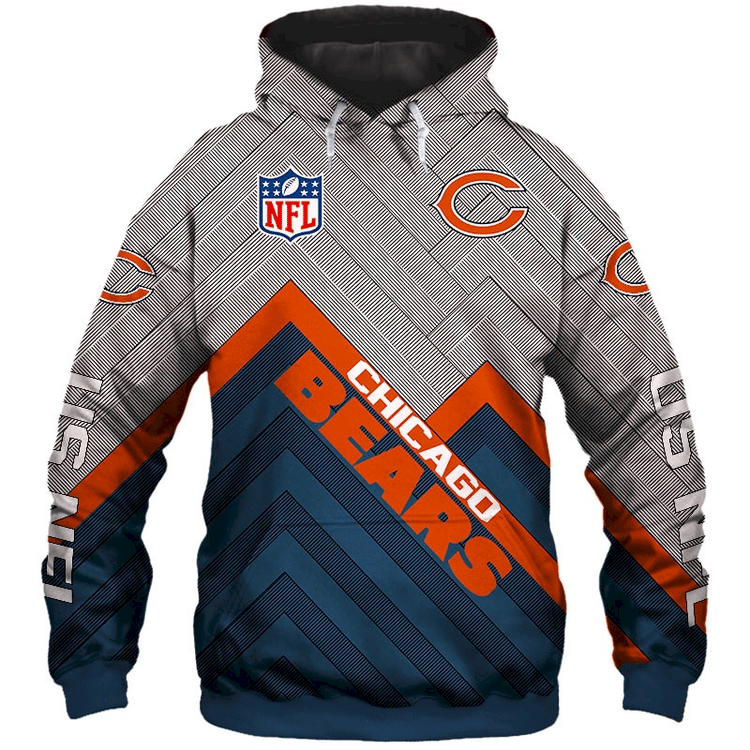 Chicago Bears New  S1451 56 Unisex 3D Hoodie Gift For Fans