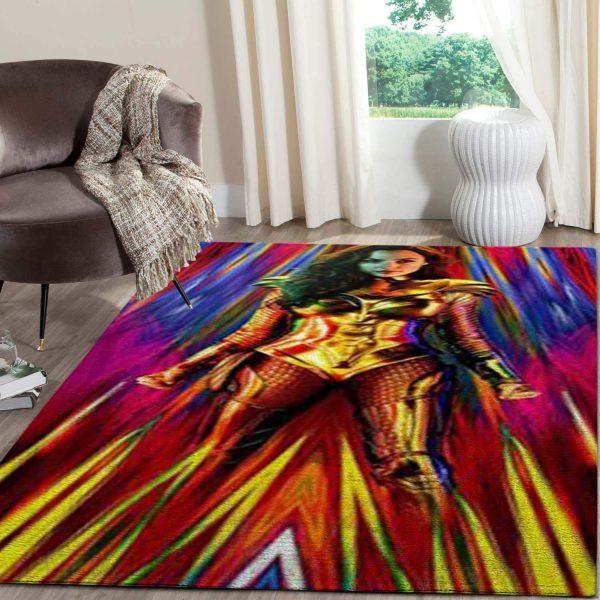 Wonder Woman Dc Comic Home Decor Rectangle Area Rug 8