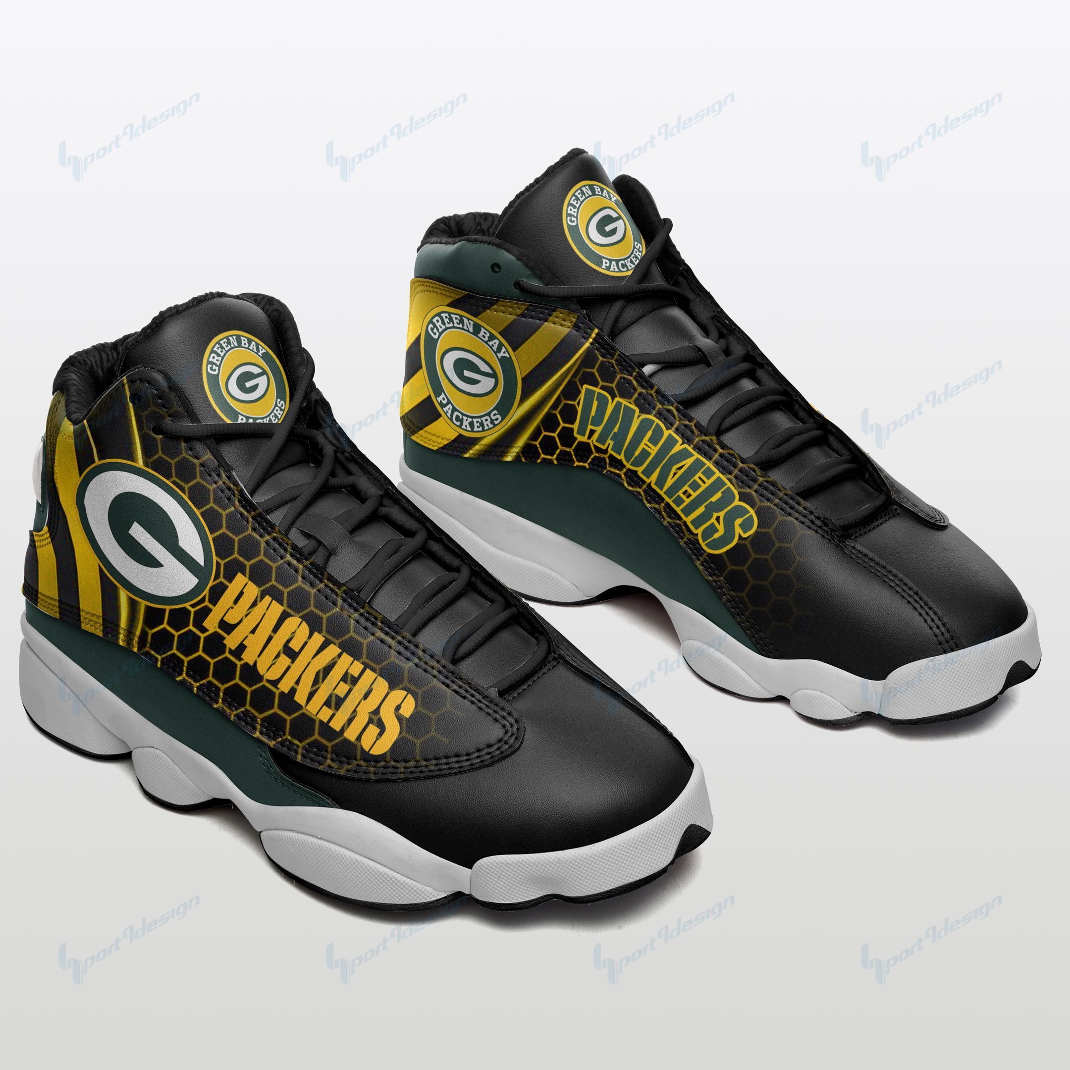 Green Bay Packers Air JD13 Sneakers 730