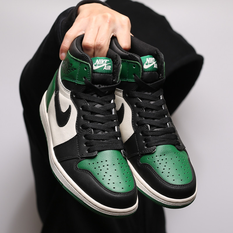 Nike JD 1 Retro High OG Pine Green Shoes Sneakers PR-220577