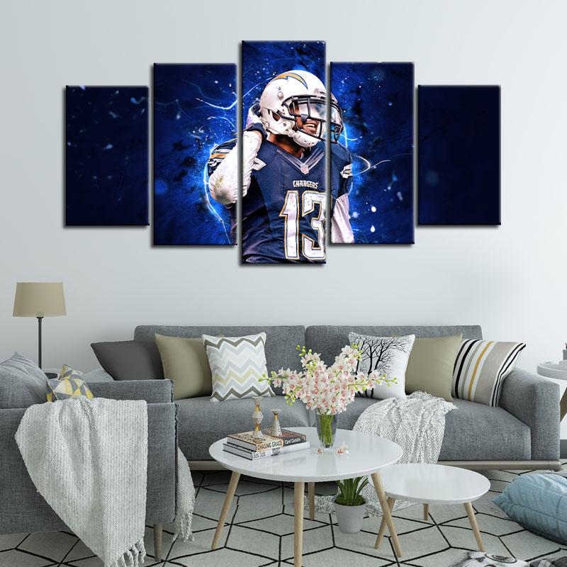 Keenan Allen Los Angeles Chargers Wall Art Canvas – Donelanetop Store