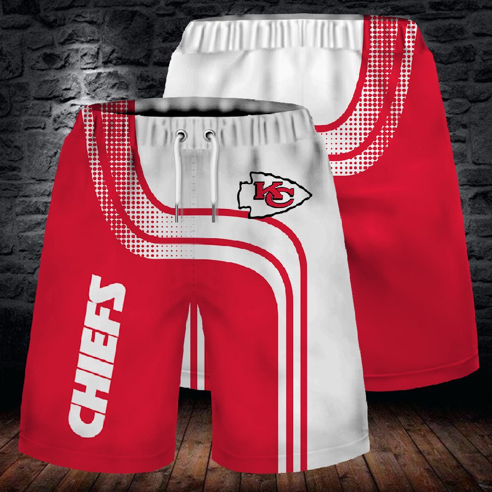 Kansas City Chiefs 3D Digital Printing Fashion Sports Shorts