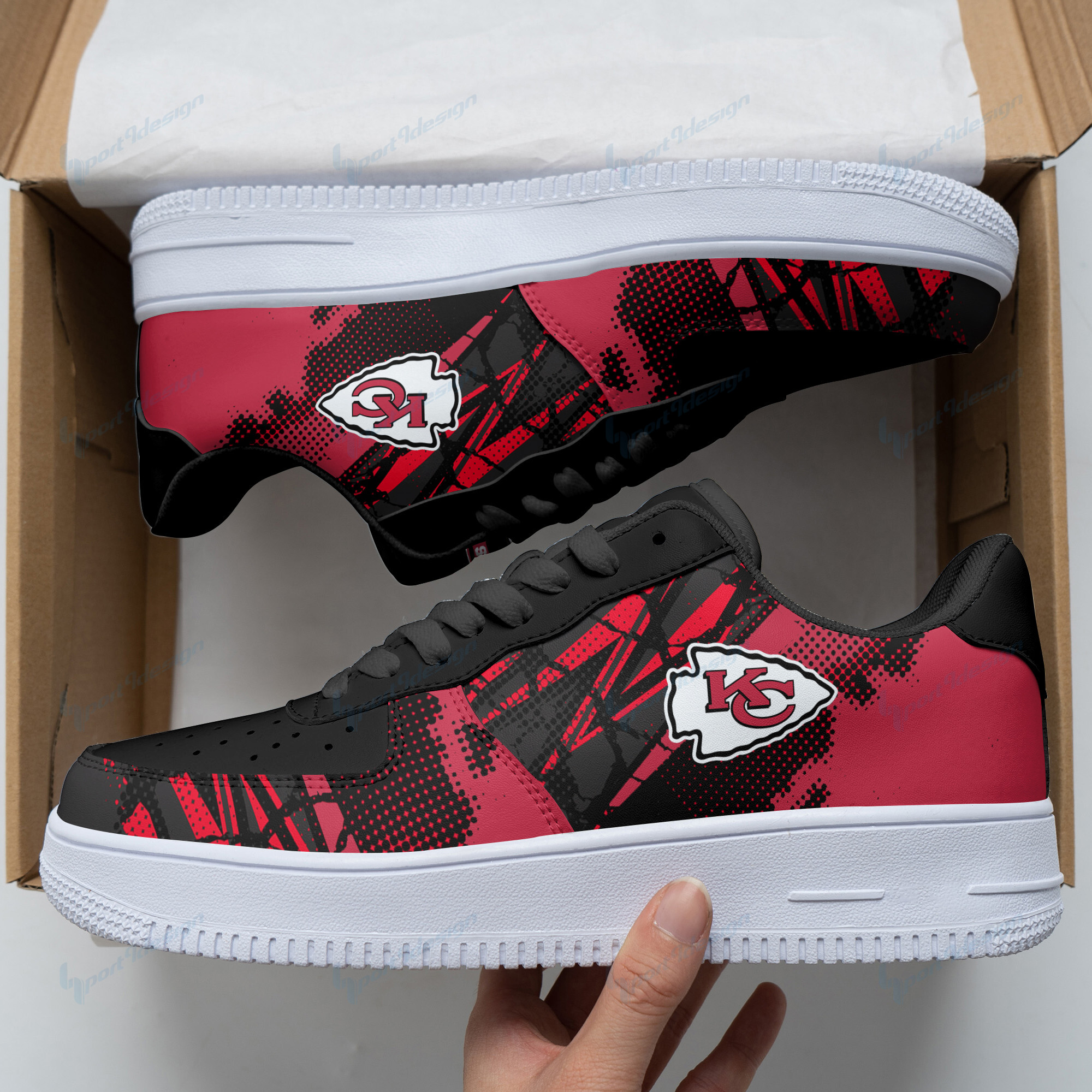 Kansas City Chiefs Af1 Shoes 332