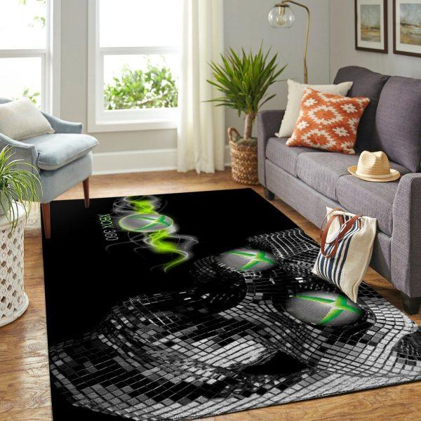 Xbox Console Game Art Home Decor Rectangle Area Rug 16