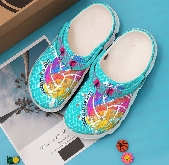 Volleyball Love At First Spike Color &hellip;