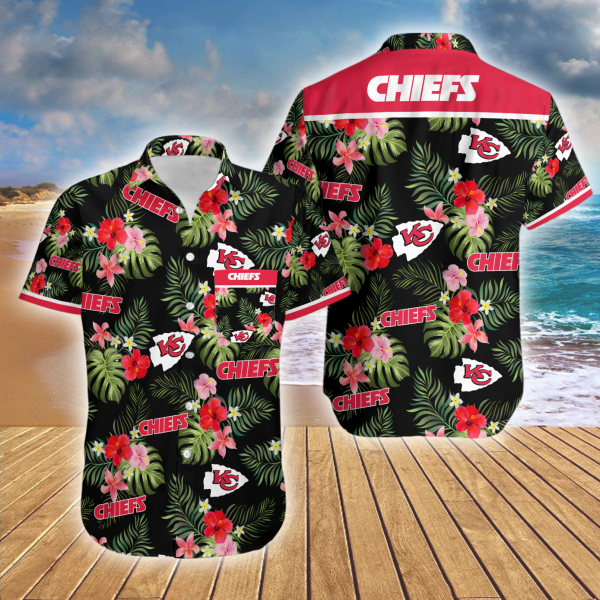 Hawaii Shirt Island Kansas City Chiefs Summer Button Up Shirt S2138