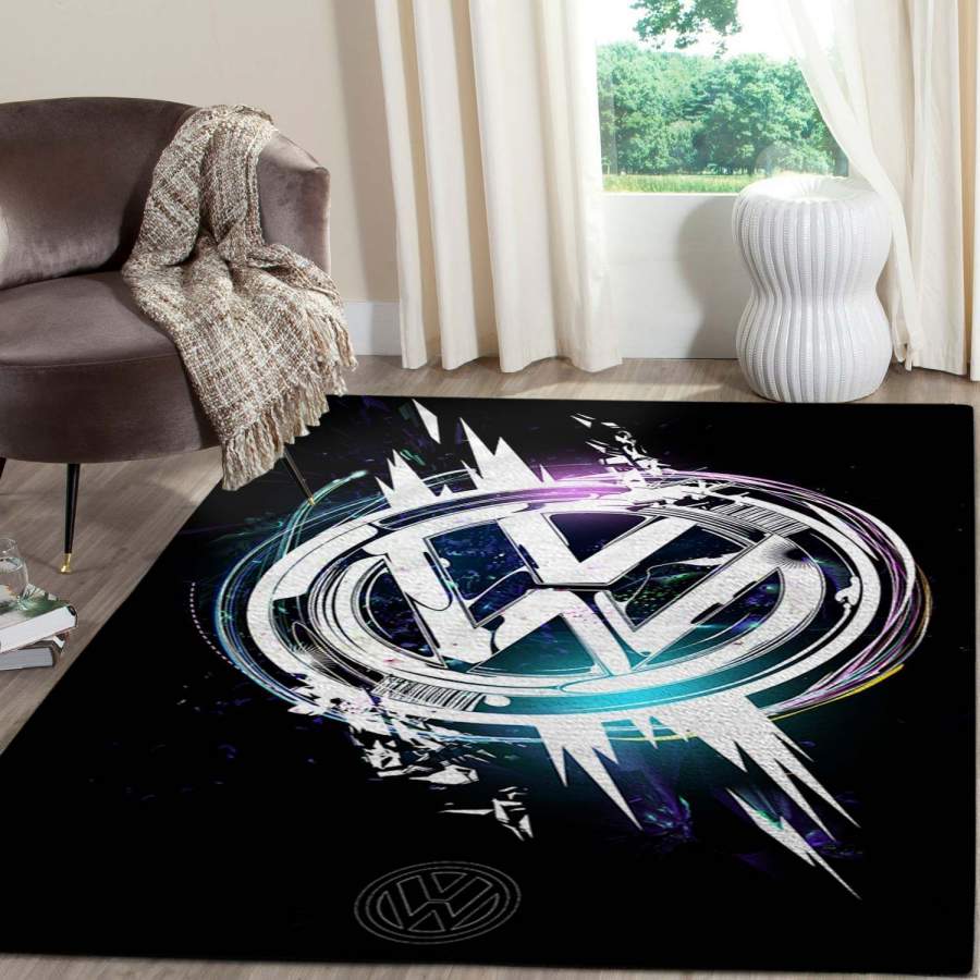 Volkswagen Logo SuperCars Area Rugs Living Room Carpet FN181250 Local Brands Floor Decor The US Decor