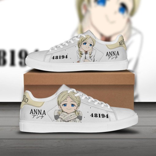 Anna Skate Sneakers The Promised Neverland Custom Anime Stan Smith Shoes