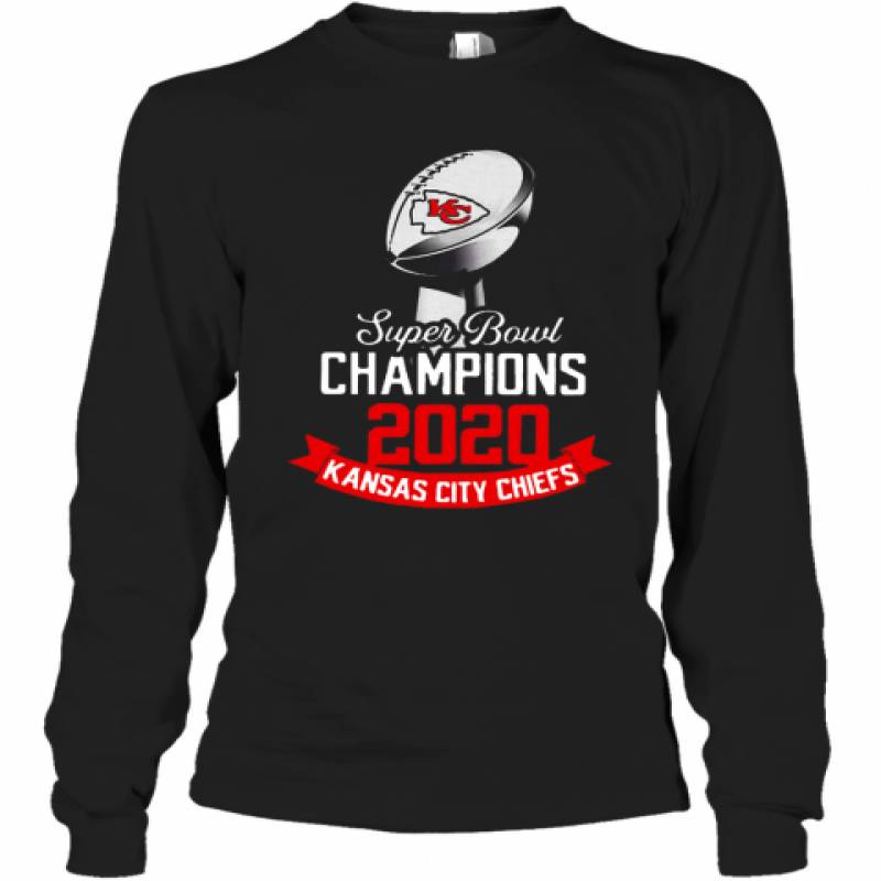 Super Bowl Champions 2020 Kansas City Chiefs Long Sleeve T-Shirt