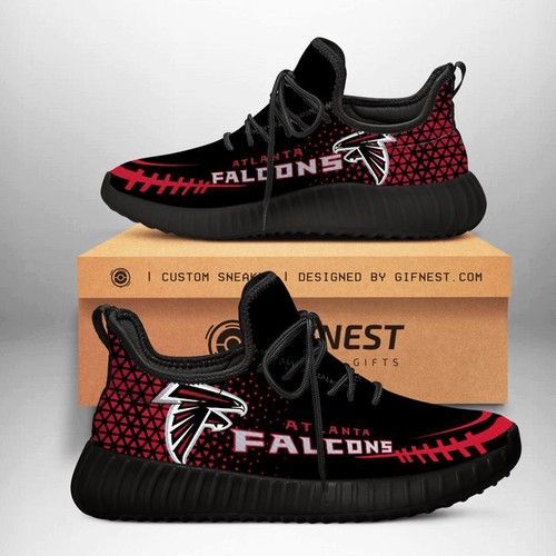 Atlanta Falcons Football Yeezy Custom Sneakers Gift For Fan