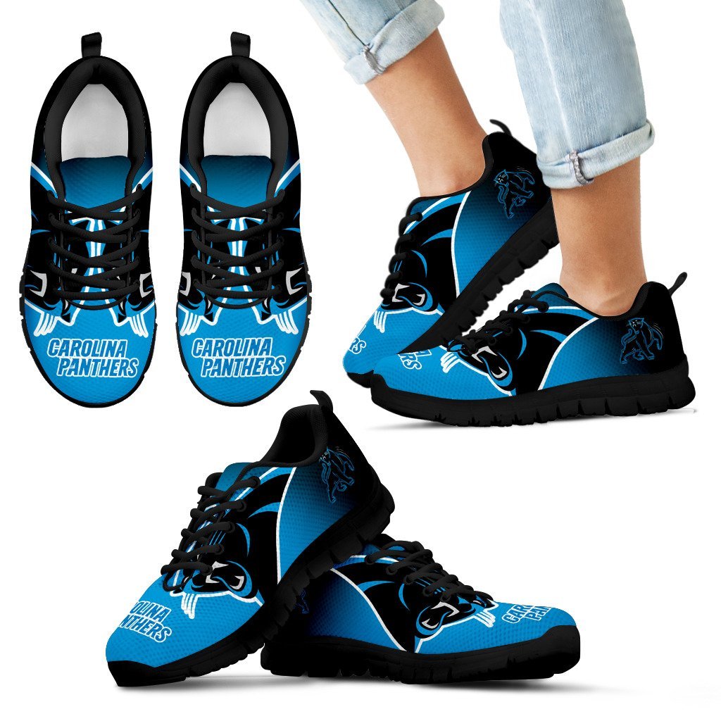 Awesome Unofficial Carolina Panthers Sneakers