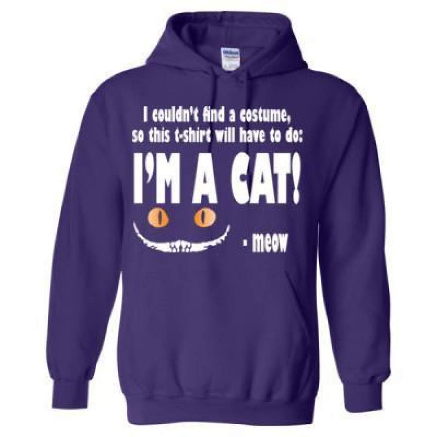 AGR I Couldnt Find A Costume So I Am A Cat Halloween – Heavy Blend™ Hooded Sweatshirt