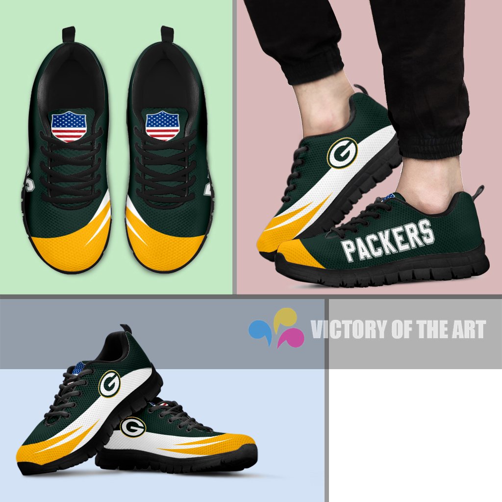 Special Gift Logo Green Bay Packers Sneakers