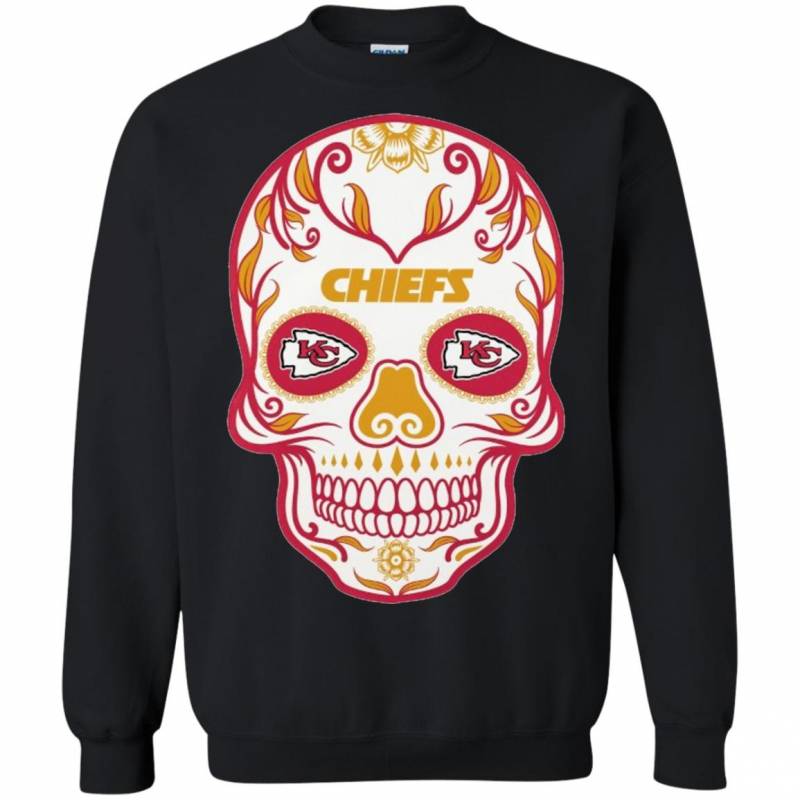 Kansas City Chiefs sugar skull shirt