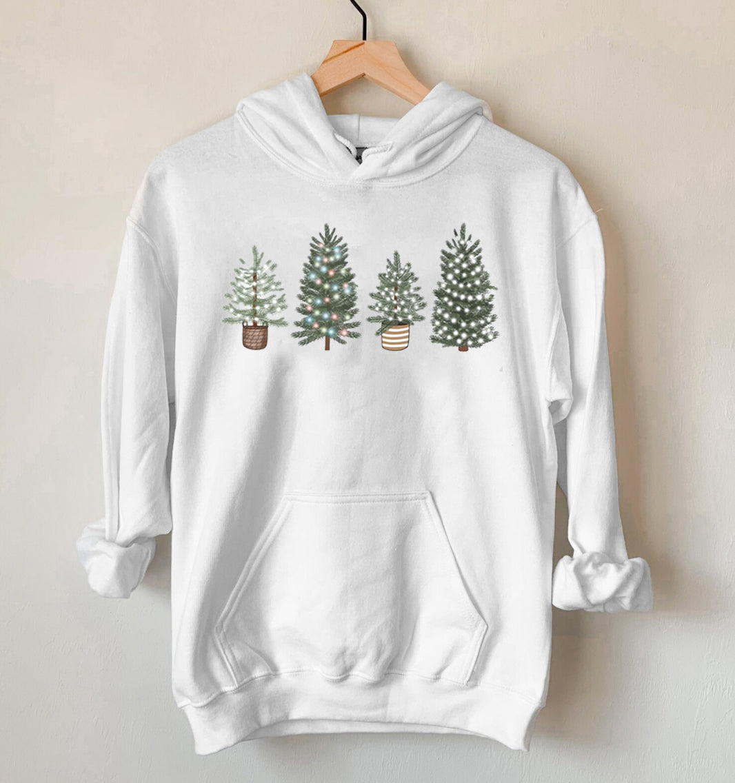 Christmas Hoodie For Kids & Adults, Christmas Tree Hoodie, Christmas Hooded Sweatshirt, Christmas Hoodie, Holiday Hoodie, Merry Christmas Hoodie