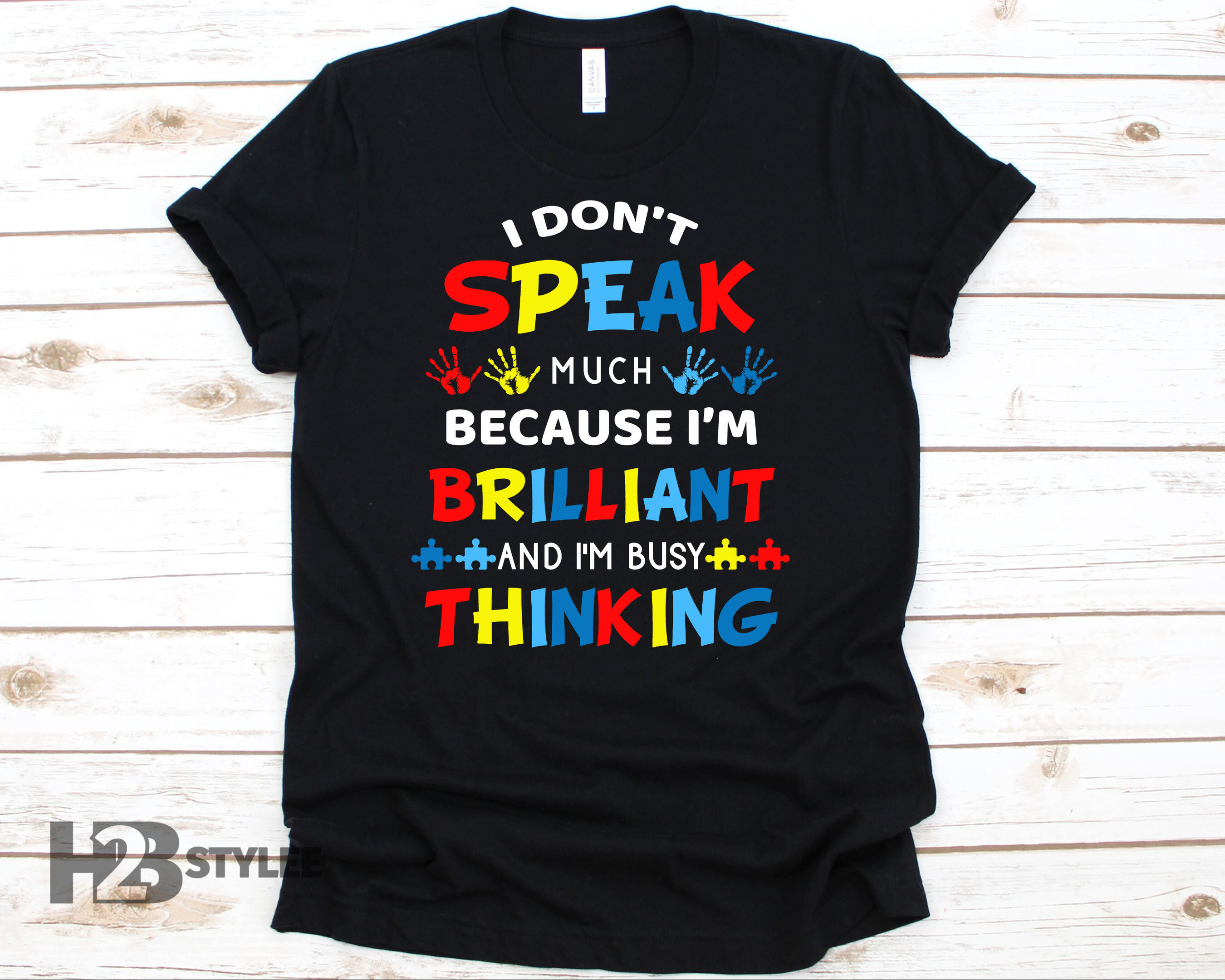 I Don'T Speak Much Autism Awareness Support Gift Neurodiversity Special Education Unisex T Shirt, Sweatshirt, Hoodie