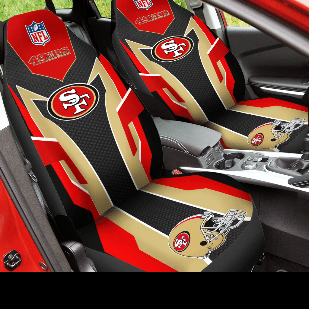 San Francisco 49Ers Car Seat Covers (Set Of 2) – L3