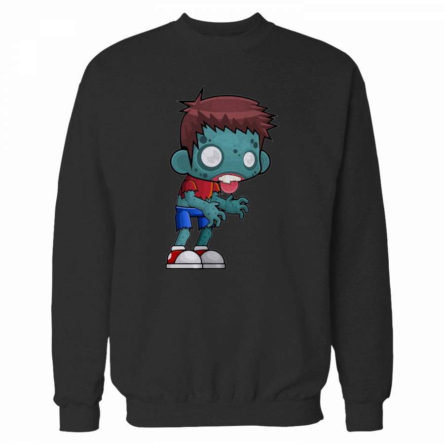 Zombie Halloween Zombie Boy Scary Halloween Sweatshirt