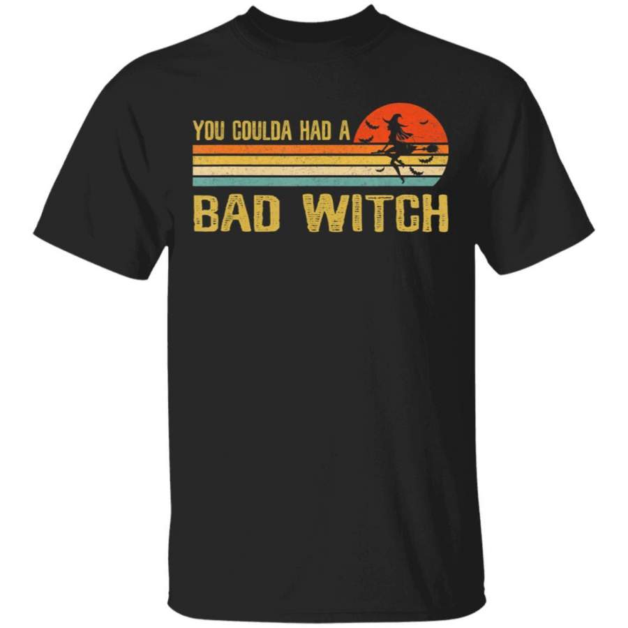 You Coulda Had a Bad Witch Vintage Retro Halloween Gift Coffee Mug Unisex Men Women Tshirt