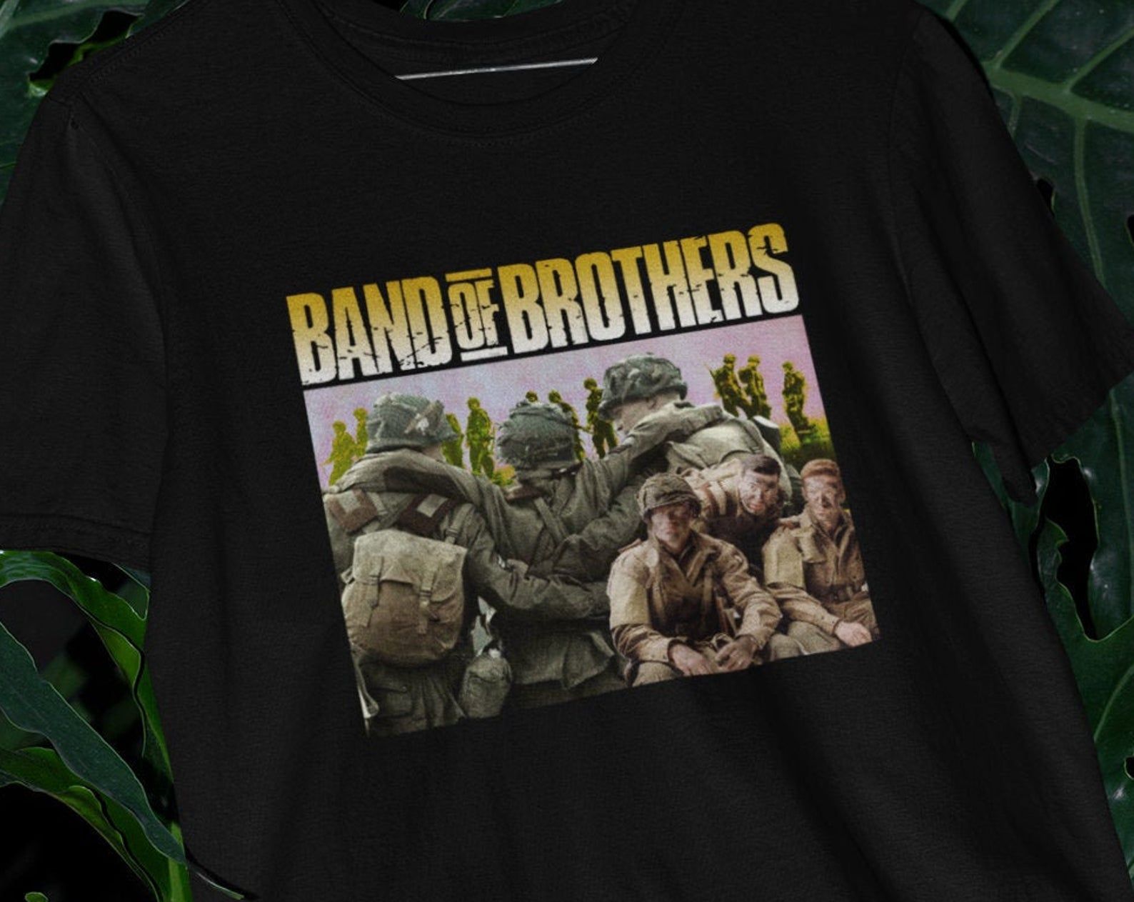 Band Of Brothers Tv Series Vintage T-shirt Shirt Tee