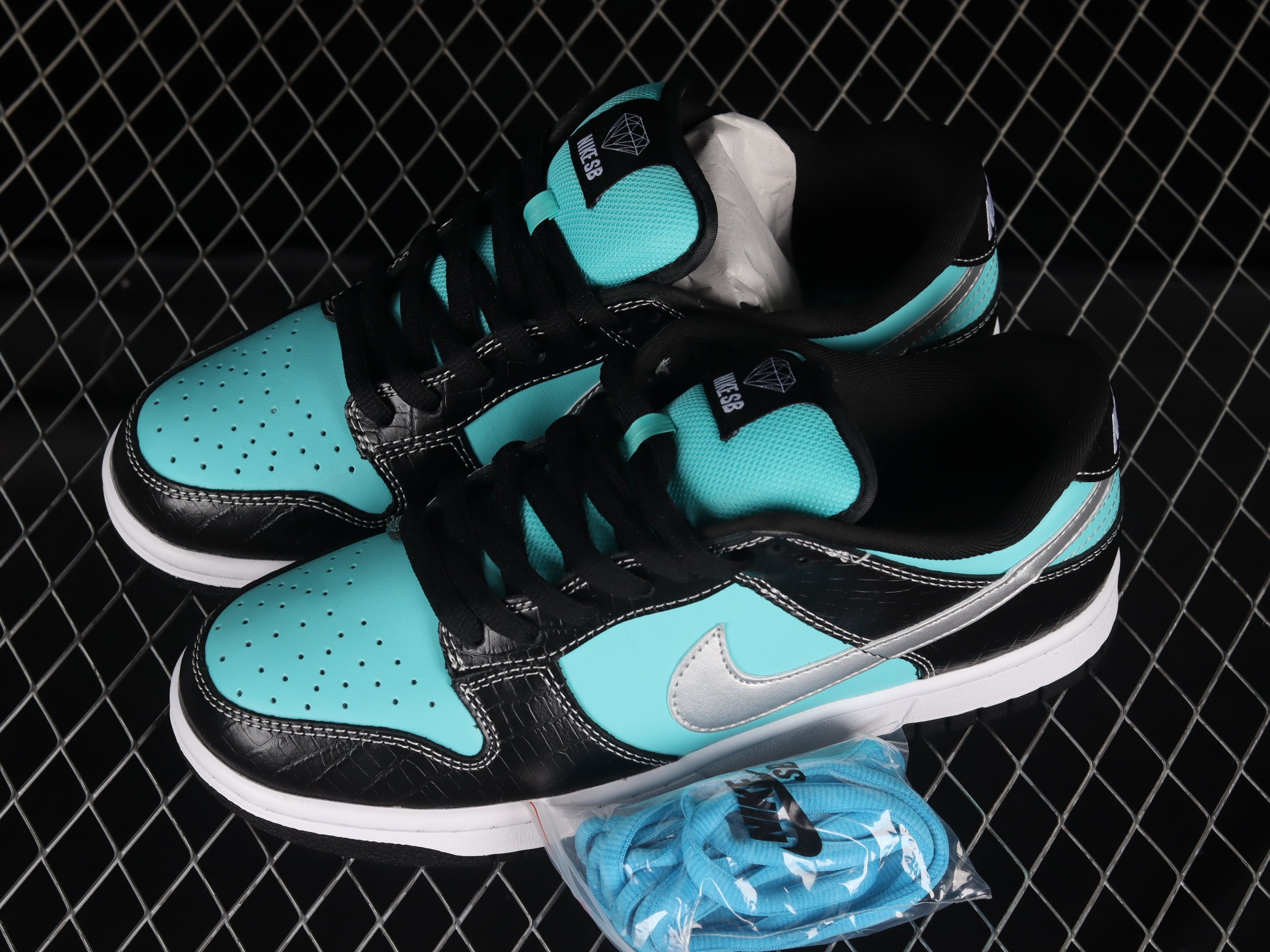 Diamond Supply Co. x Nike Dunk Low Pro SB ‘Tiffany’ Shoes Sneakers PR-410635