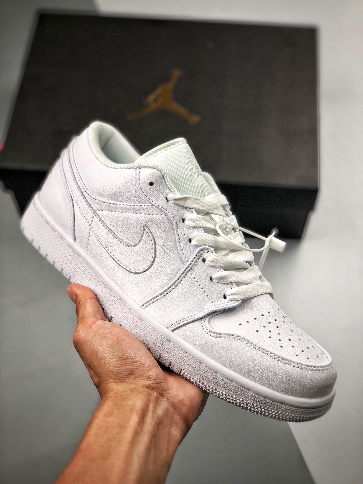 JD 1 Low Triple White 553558-112 5341846