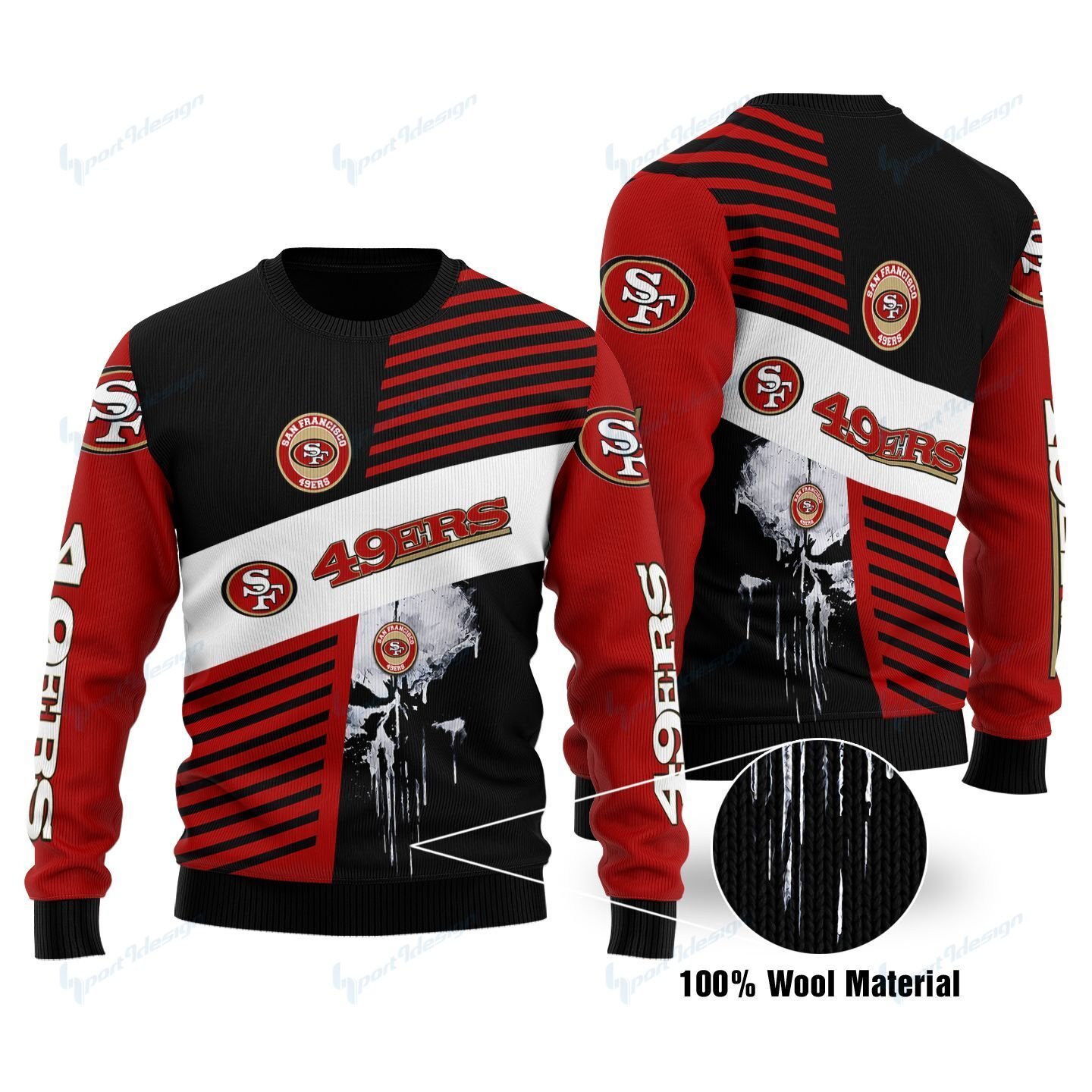 San Francisco 49ers Sweater 38 – Donelanetop Store