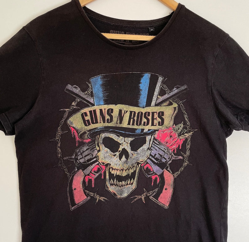 Rare Vintage Guns N’ Roses T-Shirt 1989 American Tour