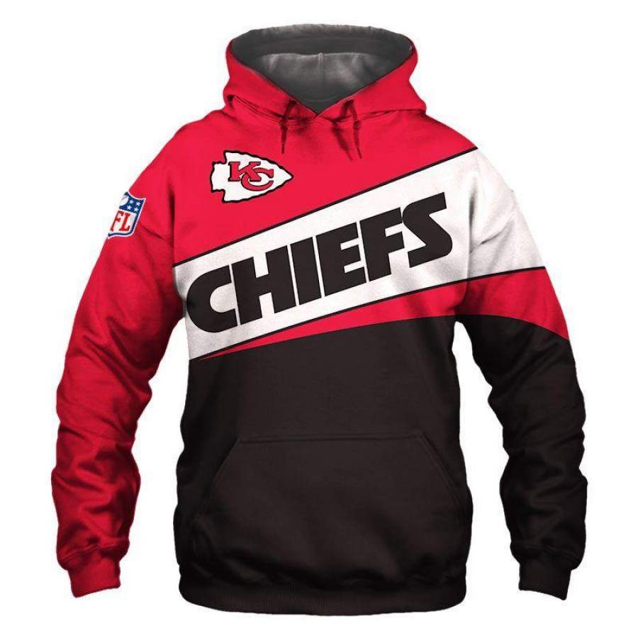 Kansas City Chiefs Hoodie 3D Style1410 All Over Printed