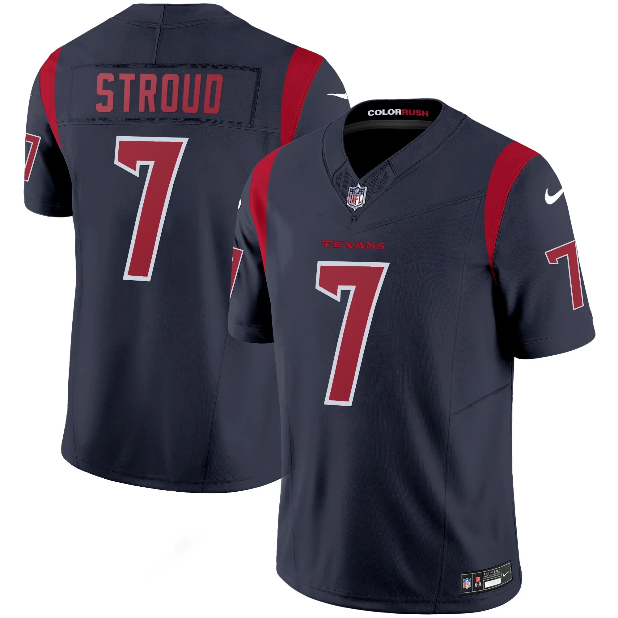 C.J. Stroud Houston Texans Color Rush Jersey – All Stitched