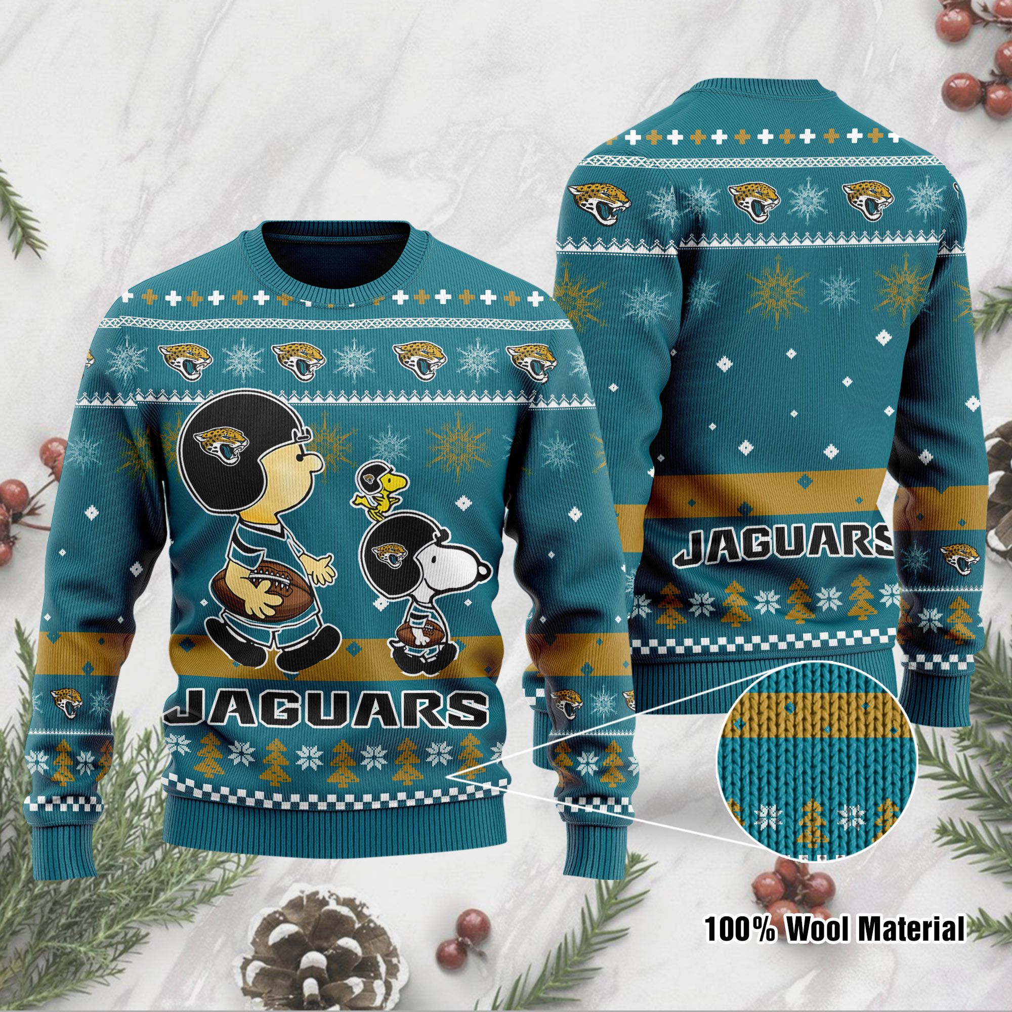 Jacksonville Jaguars SP Ugly Sweater 189 L1MTH0247-XM