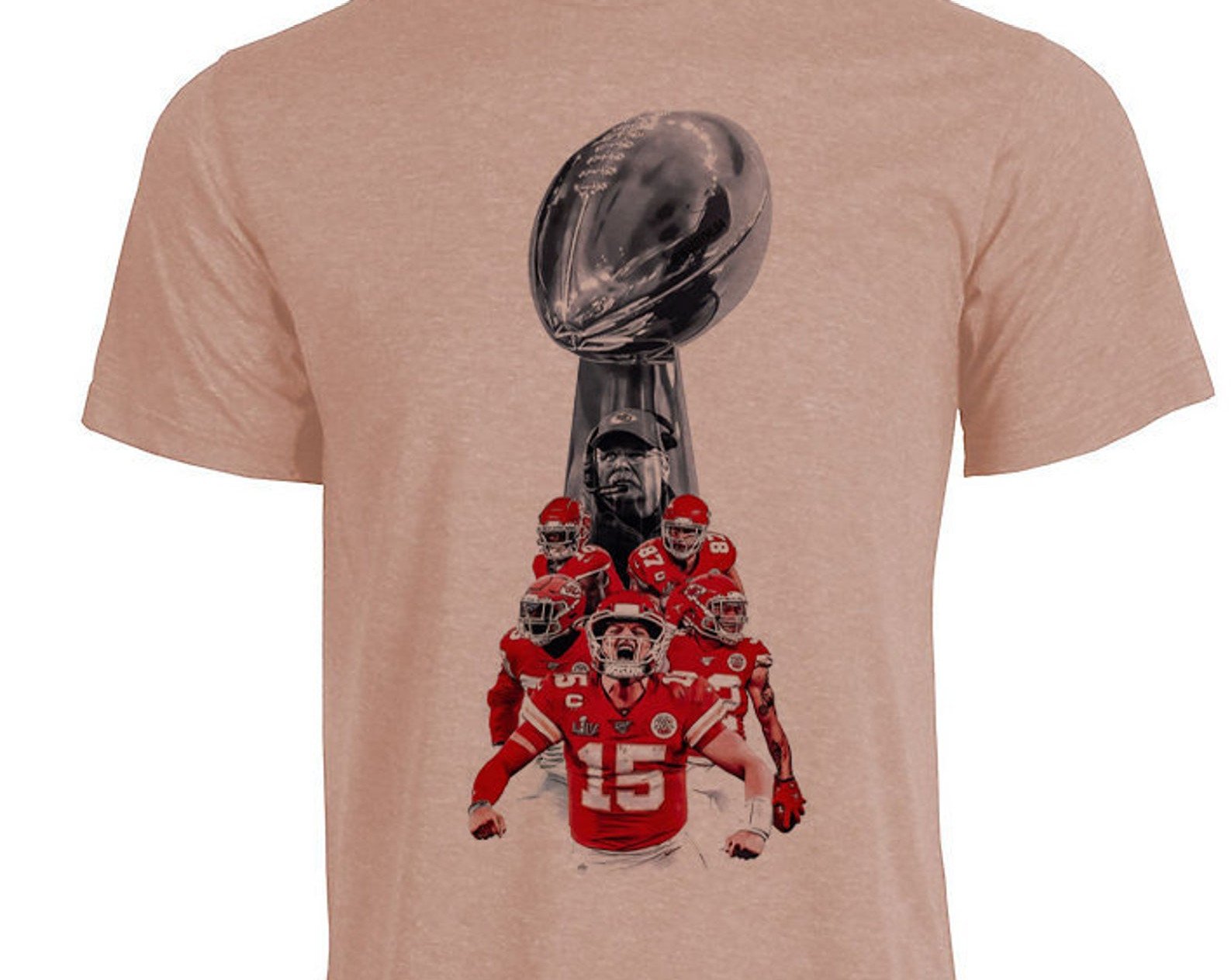 Kansas City Chiefs   Super Bowl Championship Trophy   Unisex Graphic T Shirt Er   Local Pick Up Is Available