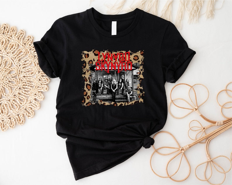 Lynyrd Skynyrd Rock N’ Roll T Shirt, Distressed Lynyrd Skynyrd Shirt, Rock N’ Roll Shirt, Old School Rock Shirt, Vintage T Shirt, Rock Music