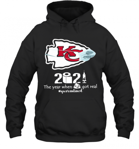 Kansas City Chiefs Face Mask 2021 Toilet Paper The Year When Got Real Quanrantined Hoodie