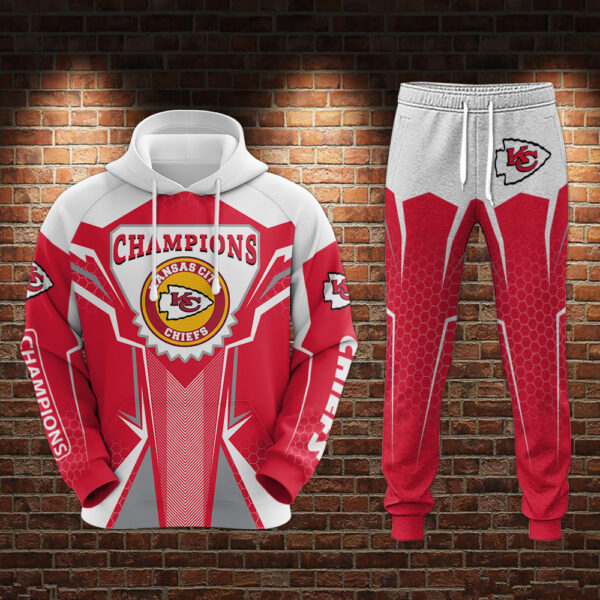 Champion – Kansas City Chiefs Limited Hoodie | Jogger S037